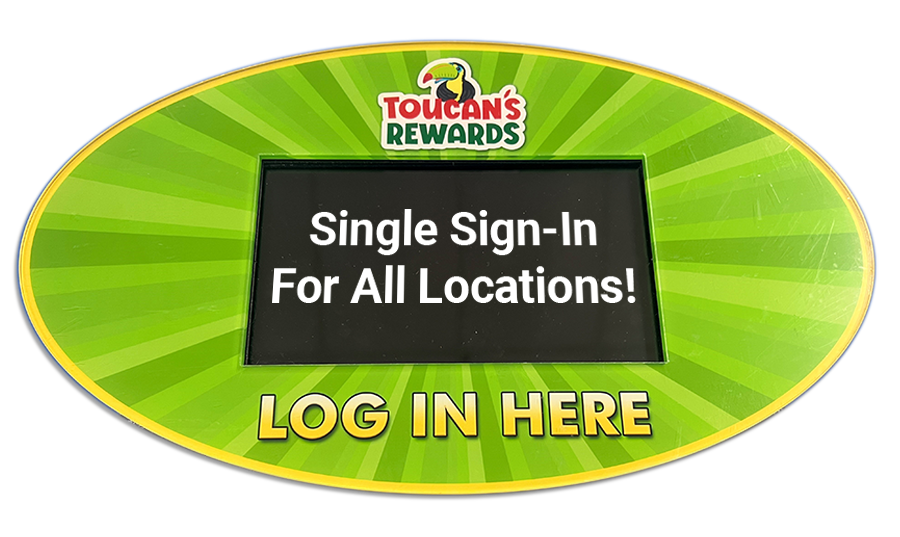 Toucans Rewards Kiosk