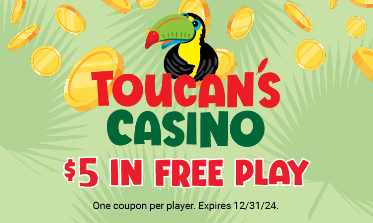 Toucans $5 Coupon